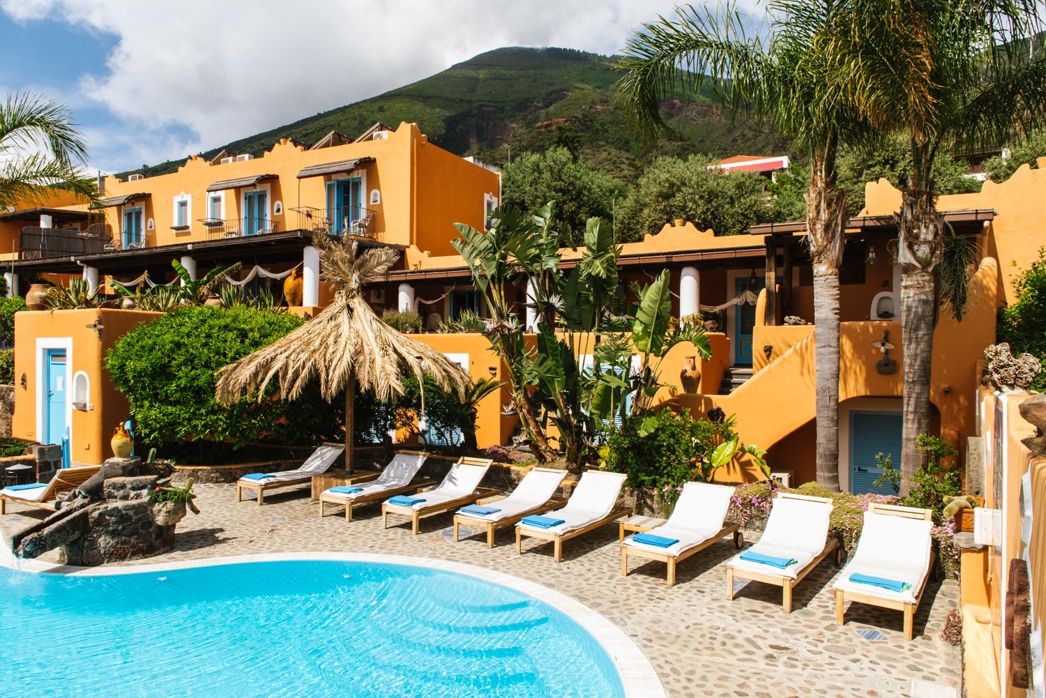 Hotel Mamma Santina Santa Marina Salina Buitenkant foto
